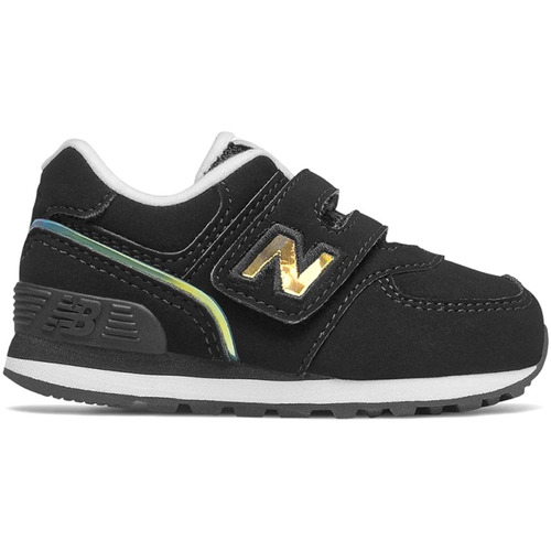 Scarpe Unisex bambino Sneakers New Balance NBIV574MTK Nero