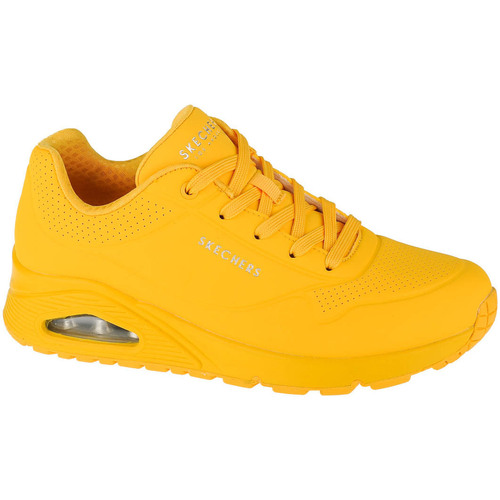 Scarpe Donna Sneakers basse Skechers Uno-Stand on Air Giallo