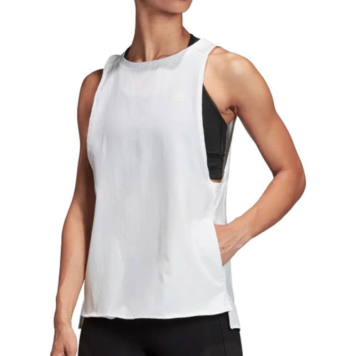 Abbigliamento Donna Top / T-shirt senza maniche adidas Originals FN6036 Bianco