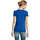 Abbigliamento Donna T-shirt maniche corte Sols Camiserta de mujer de cuello redondo Blu