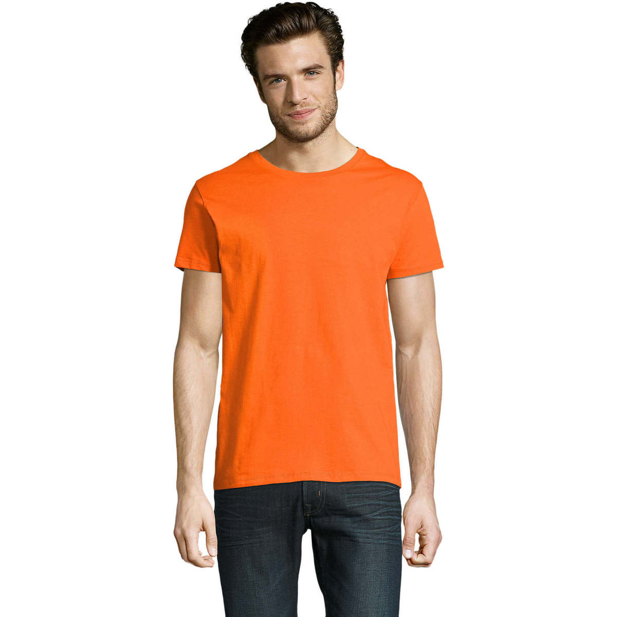 Abbigliamento Uomo T-shirt maniche corte Sols CAMISETA DE MANGA CORTA Arancio