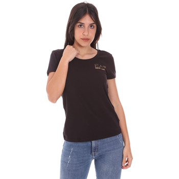 Abbigliamento Donna T-shirt maniche corte Ea7 Emporio Armani 8NTT65 TJ28Z Nero