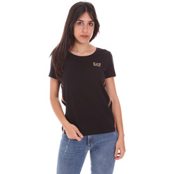 Abbigliamento Donna T-shirt maniche corte Ea7 Emporio Armani 3KTT51 TJ9VZ Nero