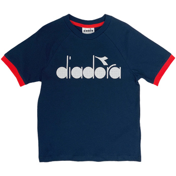Abbigliamento Unisex bambino T-shirt maniche corte Diadora 102175906 Blu