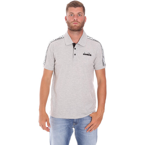 Abbigliamento Uomo T-shirt & Polo Diadora 102175672 Grigio