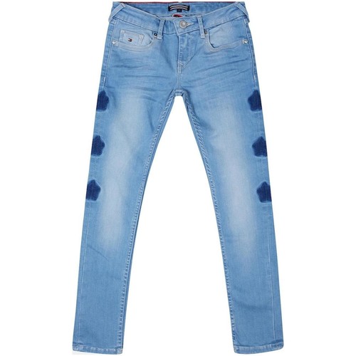 Abbigliamento Bambina Jeans Tommy Hilfiger  Blu