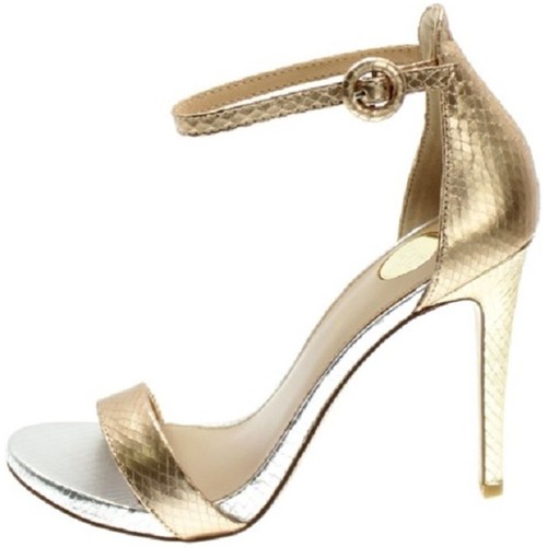 Scarpe Donna Sandali Exé Shoes Exe' SILVIA-750 Sandalo Donna CHAMPAGNE/SILVER/GOLD Beige