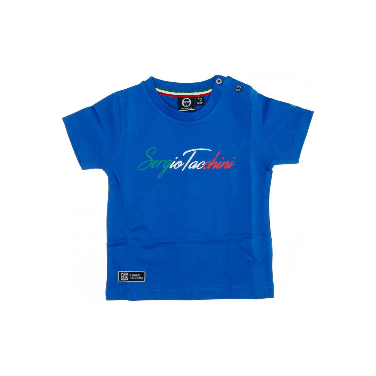 Abbigliamento Bambino T-shirt & Polo Sergio Tacchini 3076M0016 Blu