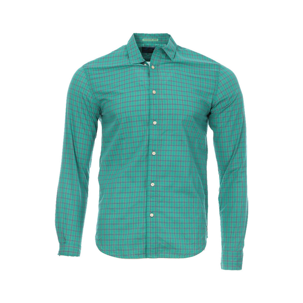 Abbigliamento Uomo Camicie maniche lunghe Scotch & Soda 136298-219 Verde