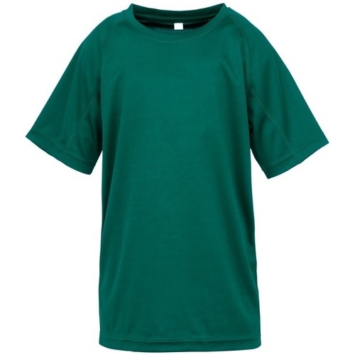 Abbigliamento Bambino T-shirts a maniche lunghe Spiro Performance Aircool Verde