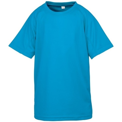 Abbigliamento Bambino T-shirts a maniche lunghe Spiro Performance Aircool Blu