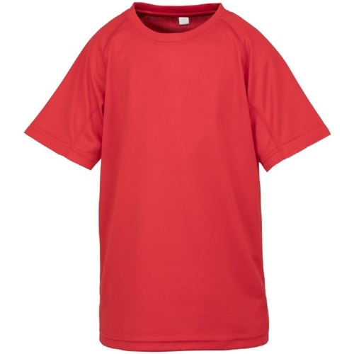 Abbigliamento Unisex bambino T-shirt & Polo Spiro Performance Aircool Rosso
