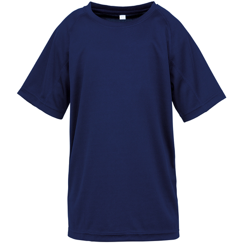 Abbigliamento Unisex bambino T-shirt maniche corte Spiro SR287B Blu