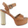 Scarpe Donna Sandali Barbara Bui sandali con tacco alto e plateau da donna in pel Marrone