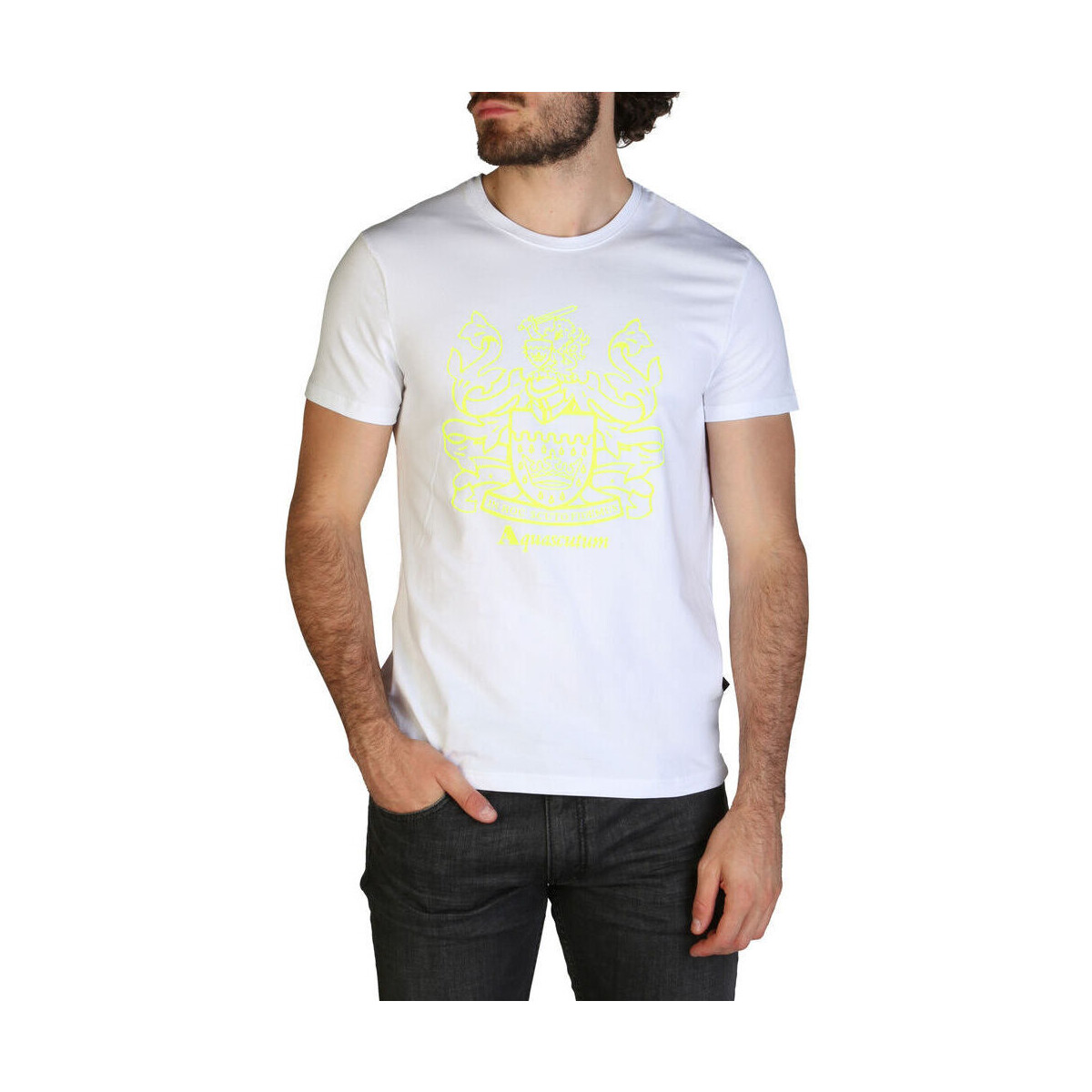 Abbigliamento Uomo T-shirt maniche corte Aquascutum - qmt019m0 Bianco