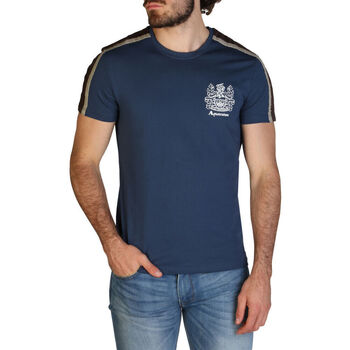 Abbigliamento Uomo T-shirt maniche corte Aquascutum - qmt017m0 Blu