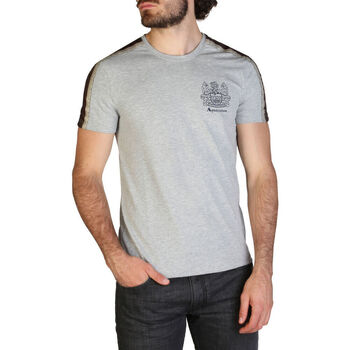 Abbigliamento Uomo T-shirt maniche corte Aquascutum - qmt017m0 Grigio