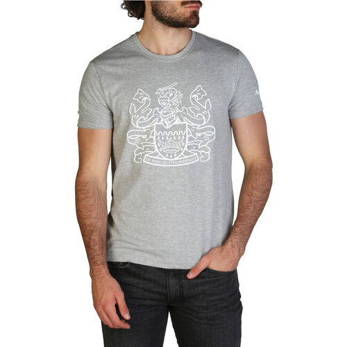 Abbigliamento Uomo T-shirt maniche corte Aquascutum - qmt002m0 Grigio