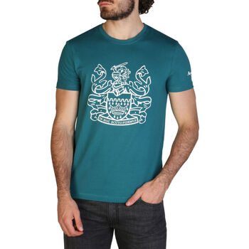 Abbigliamento Uomo T-shirt maniche corte Aquascutum - qmt002m0 Verde
