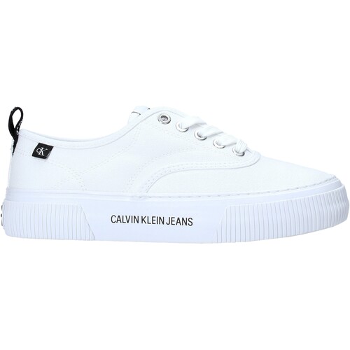 Scarpe Donna Sneakers Calvin Klein Jeans YW0YW00054 Bianco