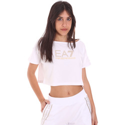 Abbigliamento Donna T-shirt maniche corte Ea7 Emporio Armani 3KTT03 TJ28Z Bianco