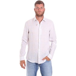 Abbigliamento Uomo Camicie maniche lunghe Calvin Klein Jeans K10K107239 Bianco