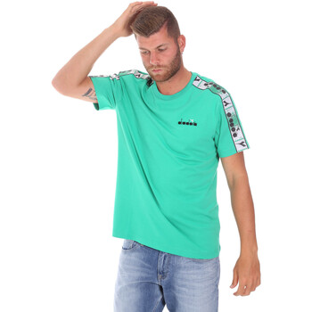Abbigliamento Uomo T-shirt & Polo Diadora 502176085 Verde