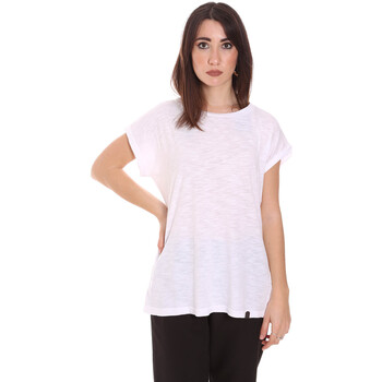 Abbigliamento Donna T-shirt & Polo Lumberjack CW60343 011EU Bianco