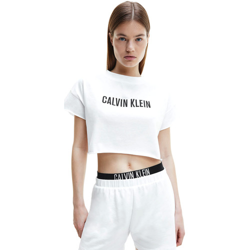 Abbigliamento Donna T-shirt & Polo Calvin Klein Jeans KW0KW01346 Bianco