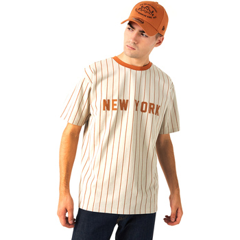 Abbigliamento Uomo T-shirt & Polo New-Era 12720112 Beige