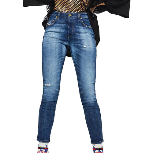 Abbigliamento Donna Jeans skynny Diesel 00S7LY-069FY Blu