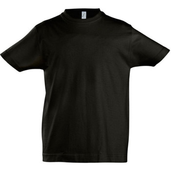 Abbigliamento Unisex bambino T-shirt maniche corte Sols 11770 Nero