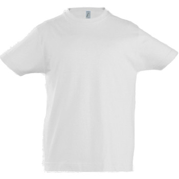 Abbigliamento Unisex bambino T-shirt maniche corte Sols 11770 Bianco