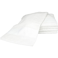 Casa Asciugamano e guanto esfoliante A&r Towels 30 cm x 140 cm RW6042 Bianco