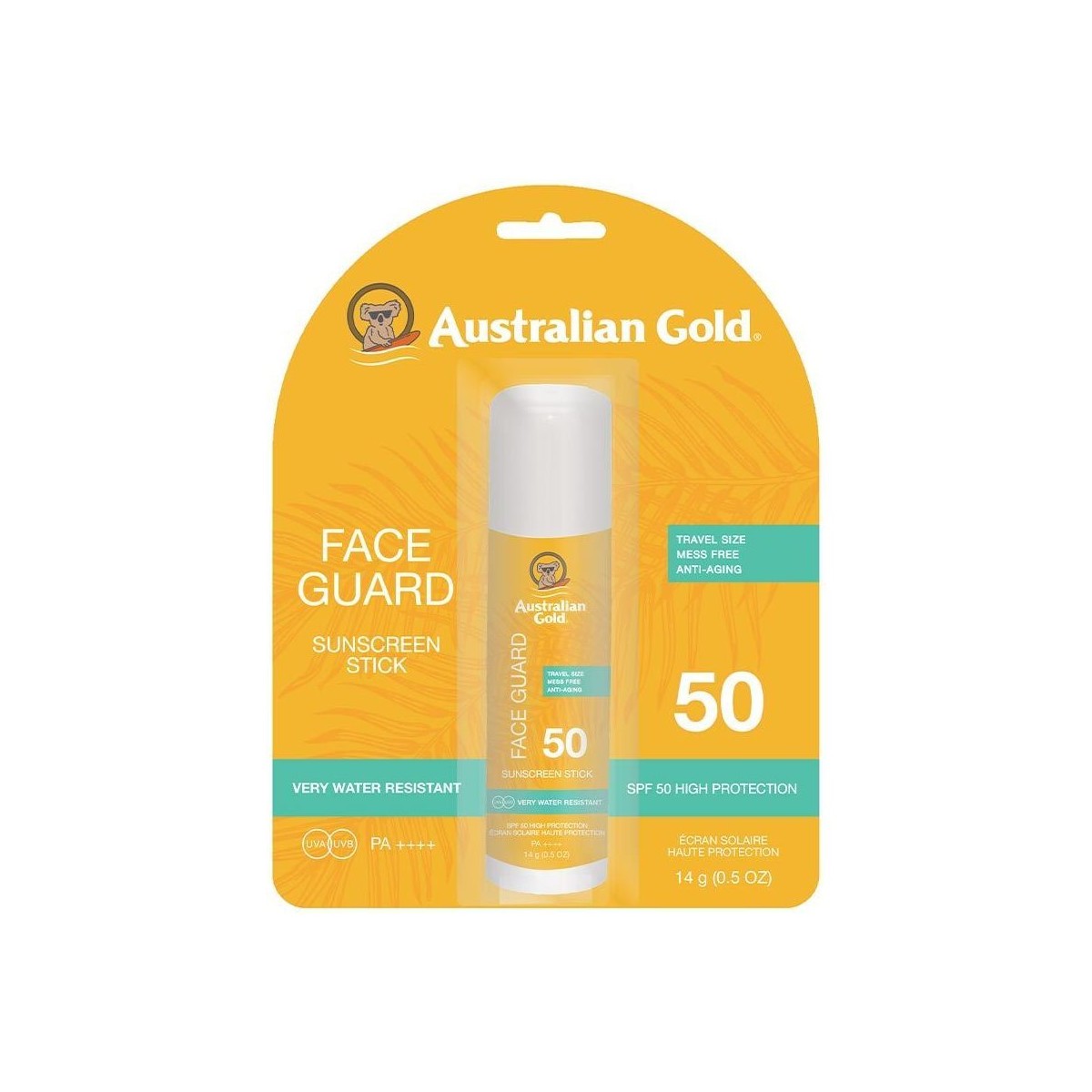 Bellezza Protezione solari Australian Gold Face Guard Spf50 Sunscreen Stick 14 Gr 