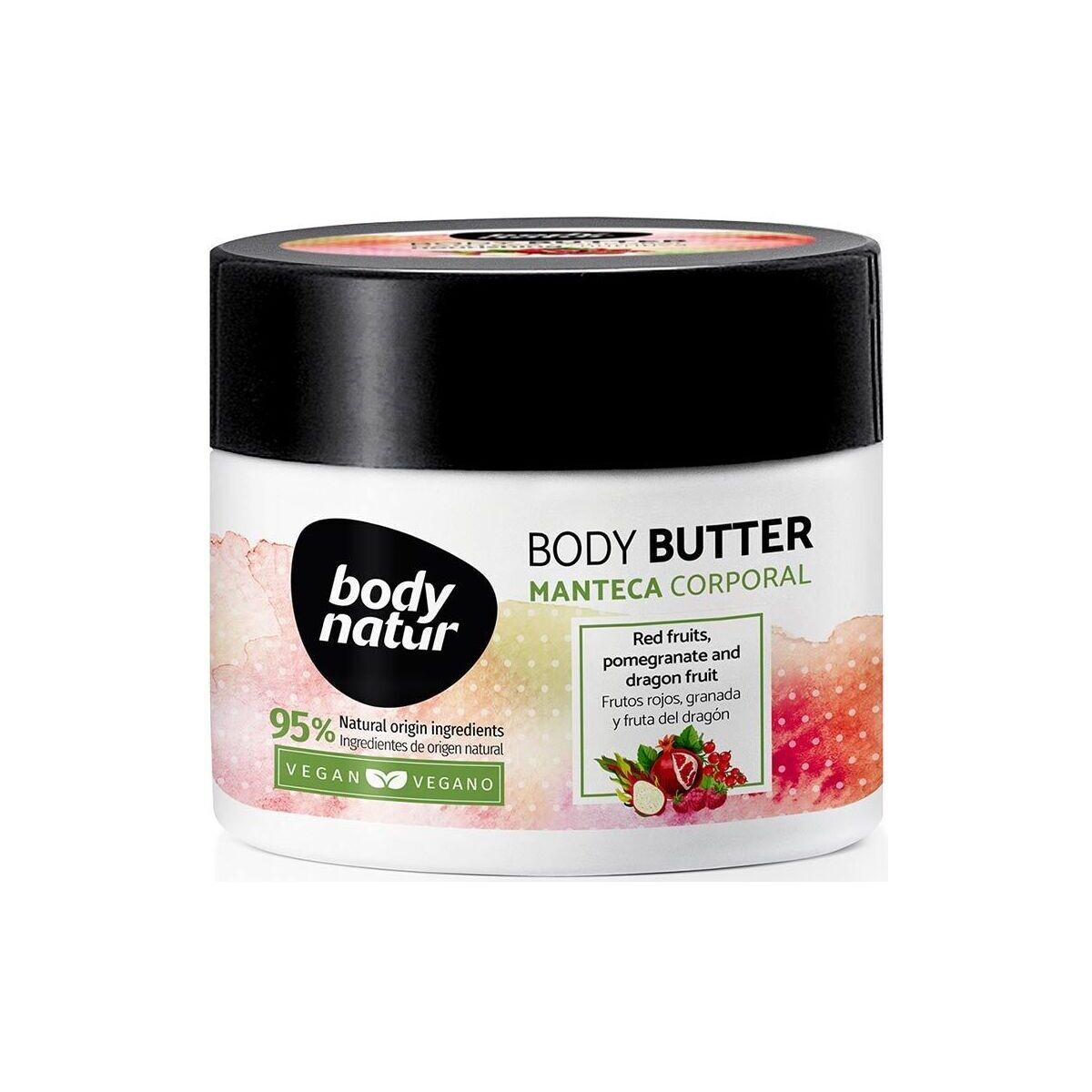Bellezza Idratanti & nutrienti Body Natur Body Butter Manteca Corporal Frutos Rojos, Granada Y Fruta Del 