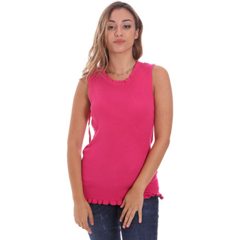 Abbigliamento Donna Top / T-shirt senza maniche Fracomina FR21ST4001K43301 Rosa