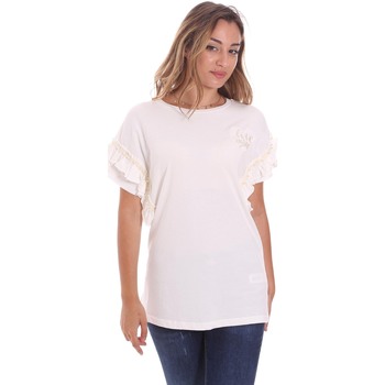 Abbigliamento Donna T-shirt & Polo Fracomina FS21ST3012J400N5 Bianco