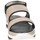 Scarpe Donna Sandali Pregunta ME2819 002 Sandalo Donna NERO/ORO Multicolore