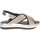 Scarpe Donna Sandali Pregunta ME2894 002 Sandalo Donna NERO/ORO Multicolore
