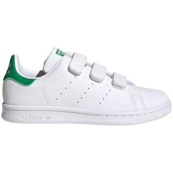 Scarpe Unisex bambino Sneakers adidas Originals Kids Stan Smith CF C FX7534 Bianco