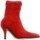Scarpe Donna Derby & Richelieu Gold&gold ANKLE BOOT Rosso