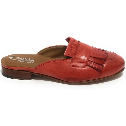 Scarpe Donna Ciabatte Elite - Made In Italy With Love SABOT Rosso