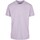 Abbigliamento Uomo T-shirts a maniche lunghe Build Your Brand BY004 Viola