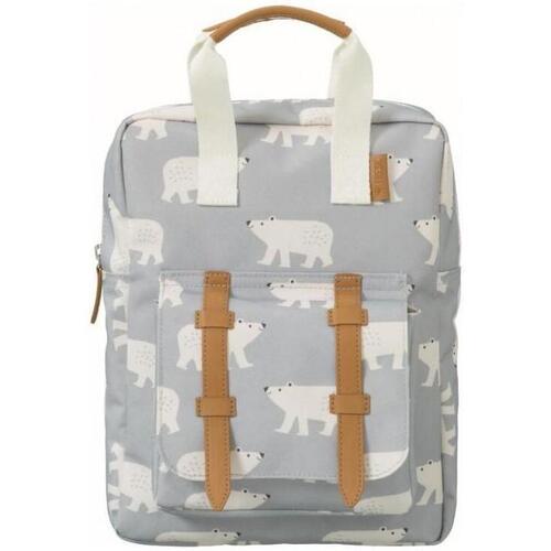 Borse Unisex bambino Zaini Fresk Polar Bear Mini Backpack - Grey Grigio