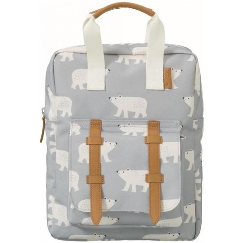 Borse Unisex bambino Zaini Fresk Polar Bear Backpack - Grey Grigio
