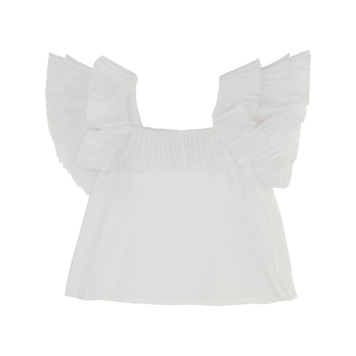 Abbigliamento Bambina Camicie Dixie CAMICIA M/M GIRL Bianco