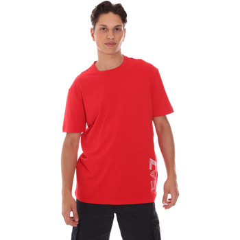 Abbigliamento Uomo T-shirt & Polo Ea7 Emporio Armani 3KPT23 PJ9TZ Rosso