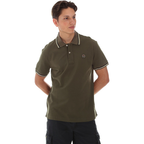 Abbigliamento Uomo T-shirt & Polo Museum MS21BEUPC06PT542 Verde