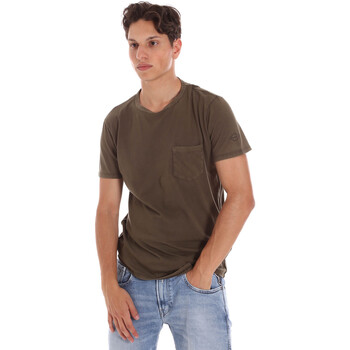 Abbigliamento Uomo T-shirt & Polo Replay M3185 .000.22326 Verde